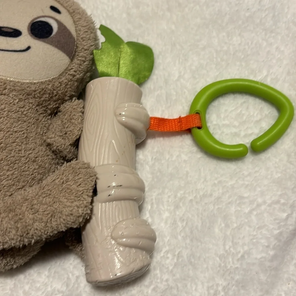 Fisher-Price Slow Much Fun Stroller Sloth Plush
